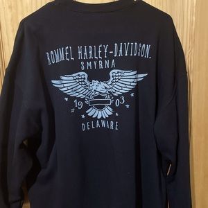 Harley Davidson lg sweat shirt